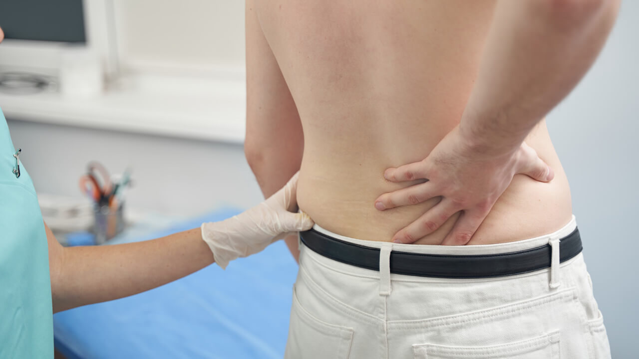 Tengo dolor en la columna vertebral y no puedo trabajar